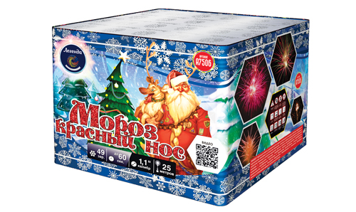  Батарея салютов Мороз Красный Нос  в Реже